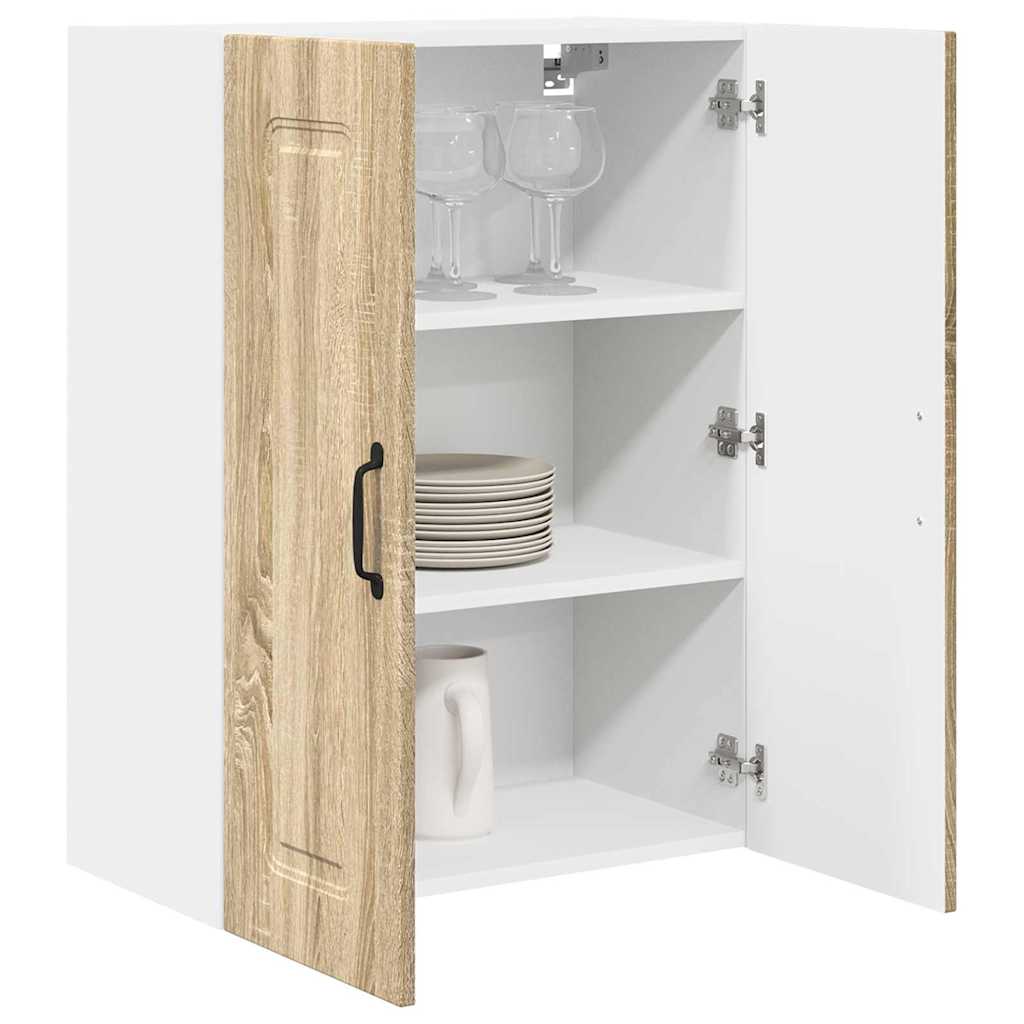 Kitchen Wall Cabinet Sonoma Oak 60 x 31 x 80 cm Engineered Wood